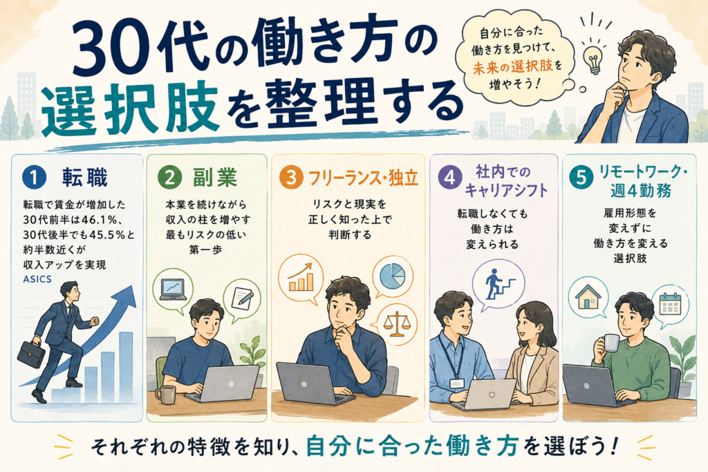 30代 働き方 選択